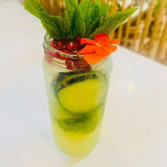 Yuzu Cucumber Cooler.