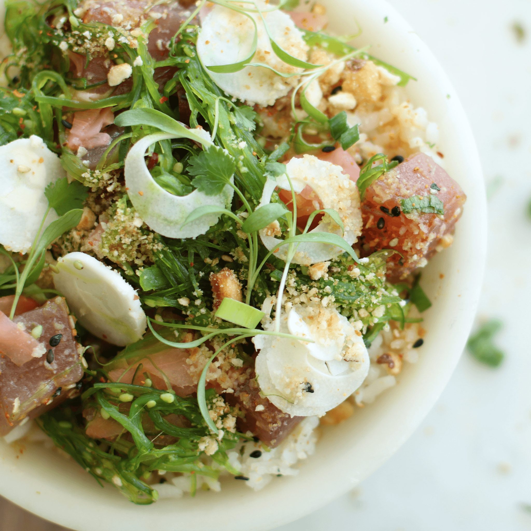 Machu Picchu Poké Bowl.