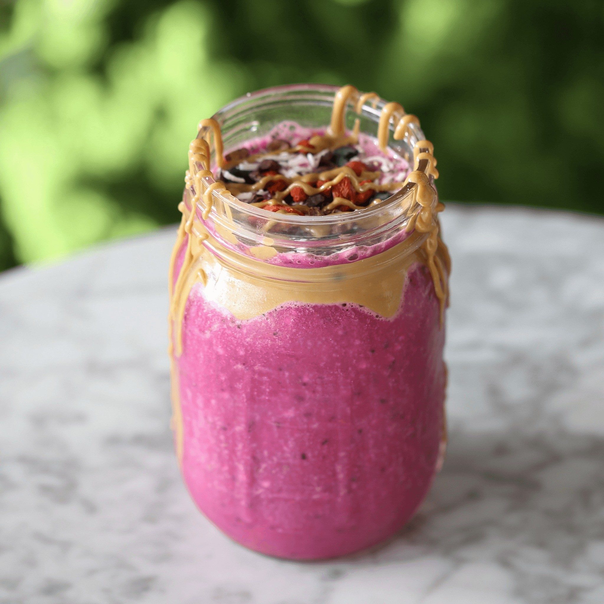 Dragon Berry Ritual Smoothie.