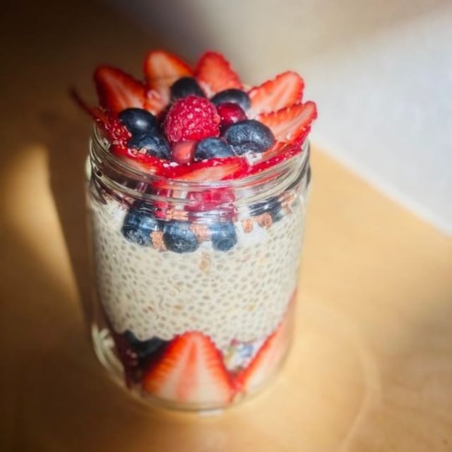 Organic Chia Pudding Bowl.