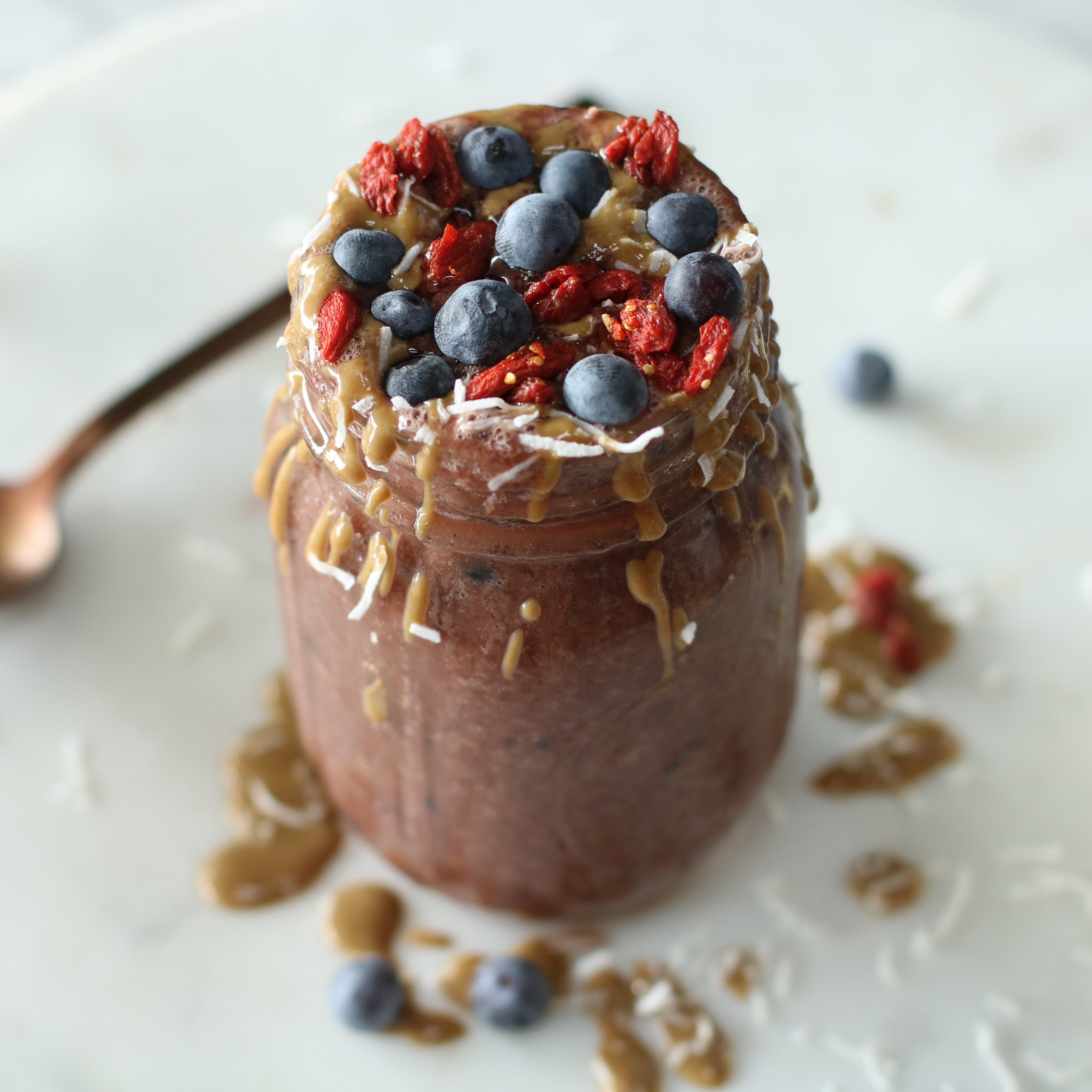 Berry Berry Mantra Smoothie.