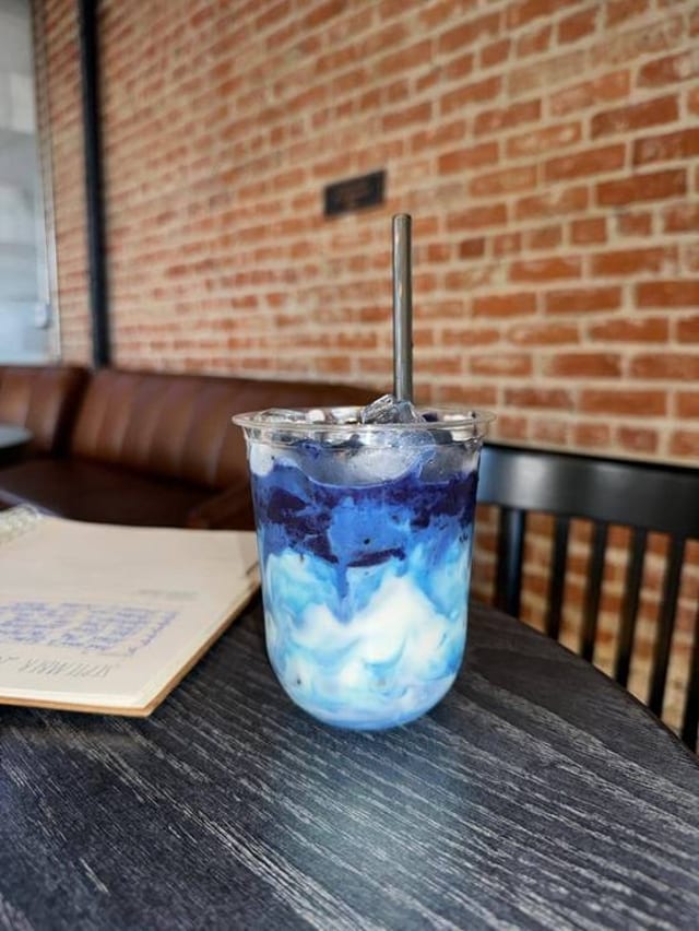 Blue Matcha Latte.